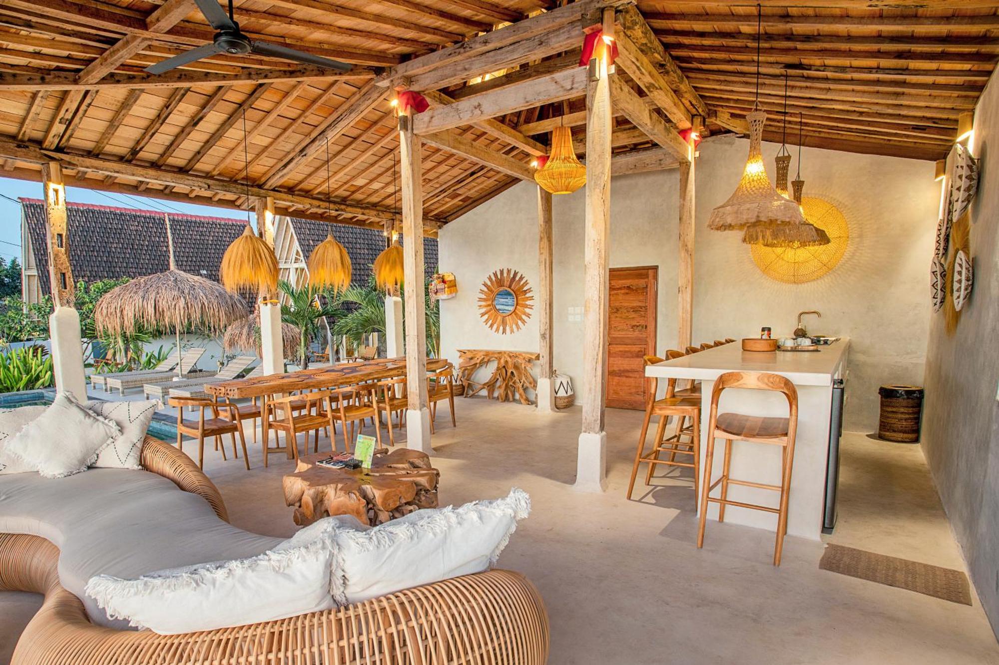 Sunset House Ceningan, 10 Person Beachview Private Villa Нуса-Лембонган Экстерьер фото