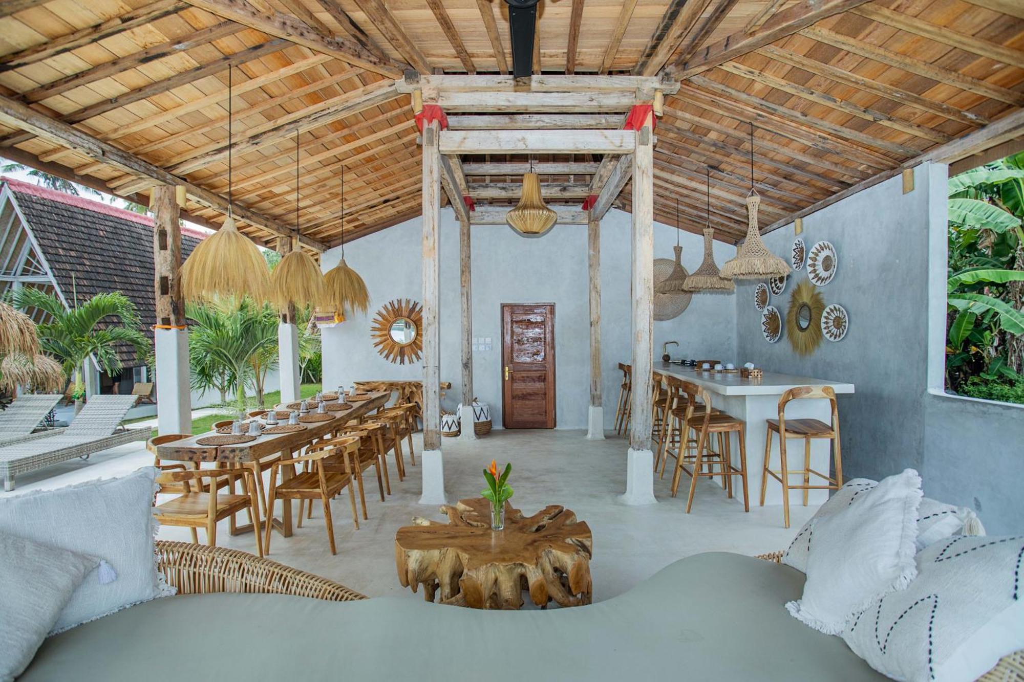 Sunset House Ceningan, 10 Person Beachview Private Villa Нуса-Лембонган Экстерьер фото